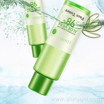 Competitive Price Private Label Skin Care Healthy Aloe Vera Extract 98% Nourishing Facial Toner